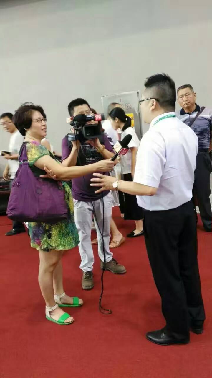 广东电视台正在采访黄桃视频在线观看高清免费化工总经理张总